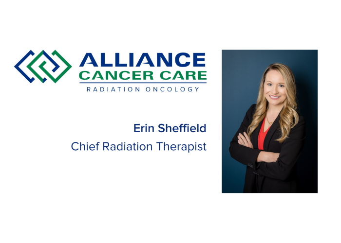 Meet Erin Sheffield: Chief Radiation Therapist